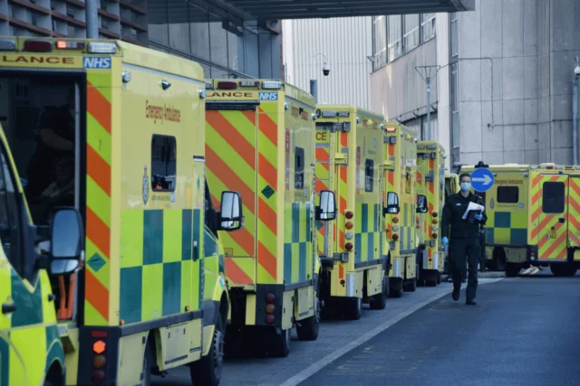 NHS Ambulance iStock-1299473908