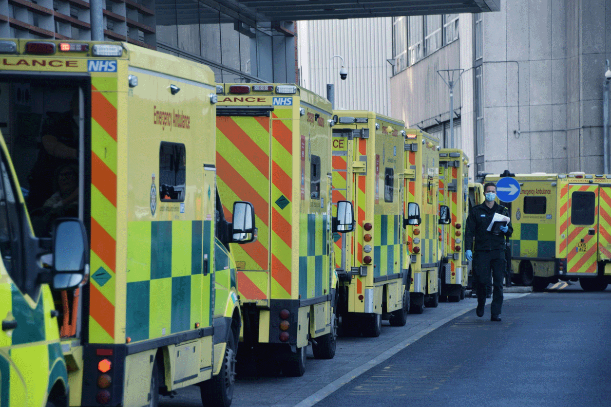 NHS Ambulance iStock-1299473908